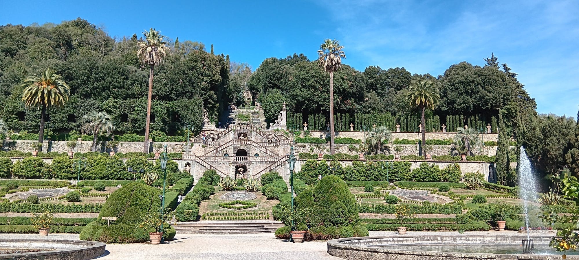 Garten und Schmetterlingshaus der Villa Garzoni und Pinocchio Park