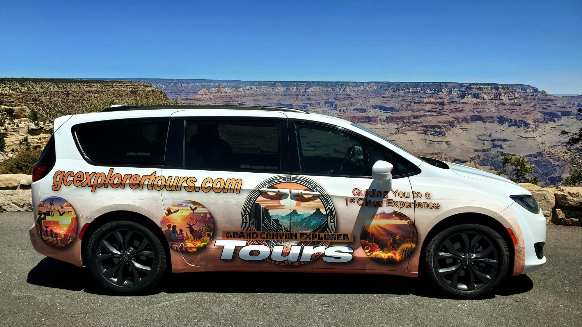 Grand Canyon South Rim-Tour mit Mittagessen