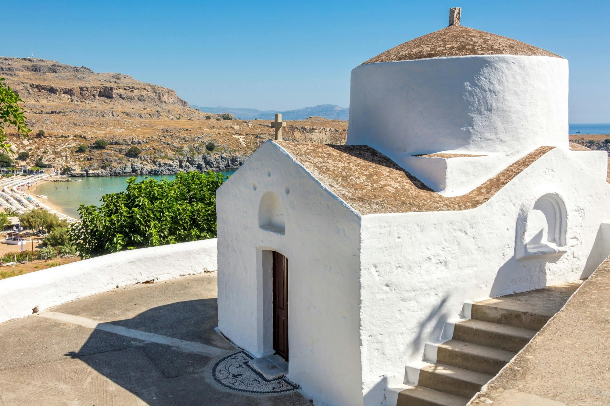 Boat Trip to Lindos with Swim Stops from Rhodes Port