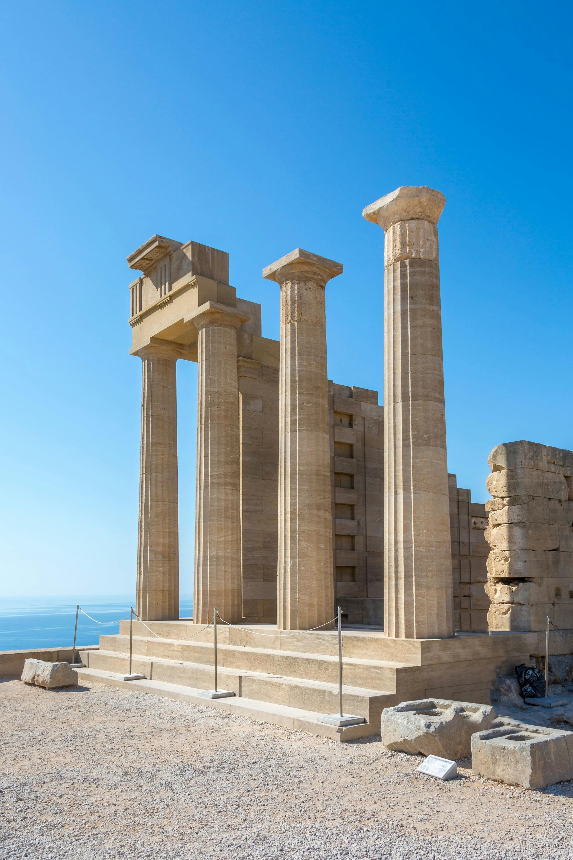 Boat Trip to Lindos with Swim Stops from Rhodes Port