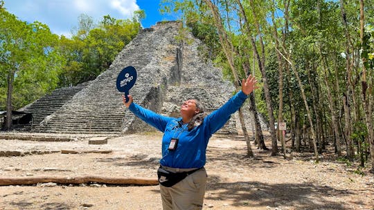 Coba, Chichen Itza, cenote e Valladolid tour com almoço