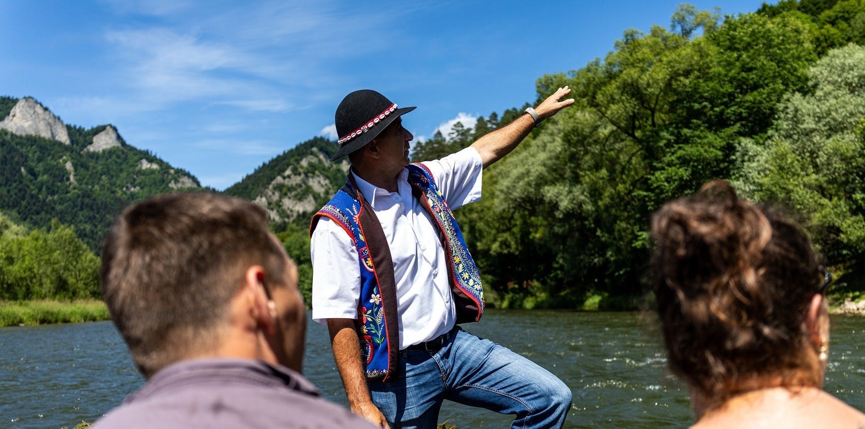 Rafting tradicional en el río Dunajec con telesilla Palenica desde Cracovia