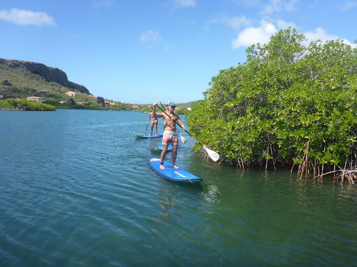 Begeleide stand-up paddle tour