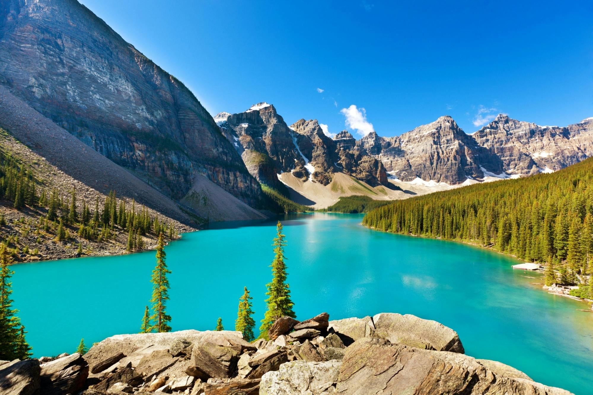 Moraine Lake and Lake Louise Day Trip from Canmore-Banff