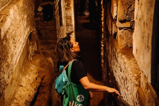 Visite souterraine des cryptes, des ossements et des catacombes de Rome