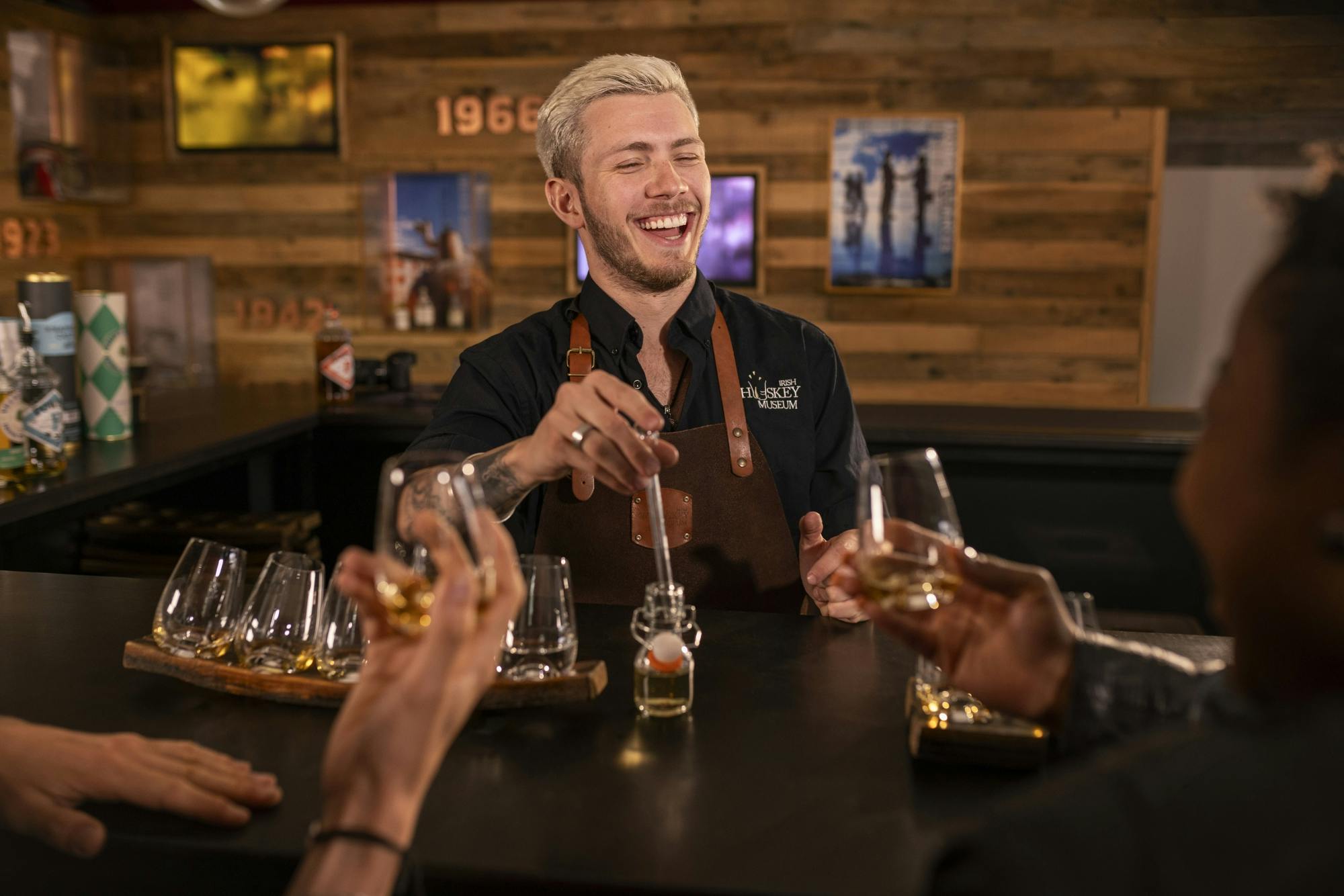 Expérience de blending de whisky au musée du whisky irlandais