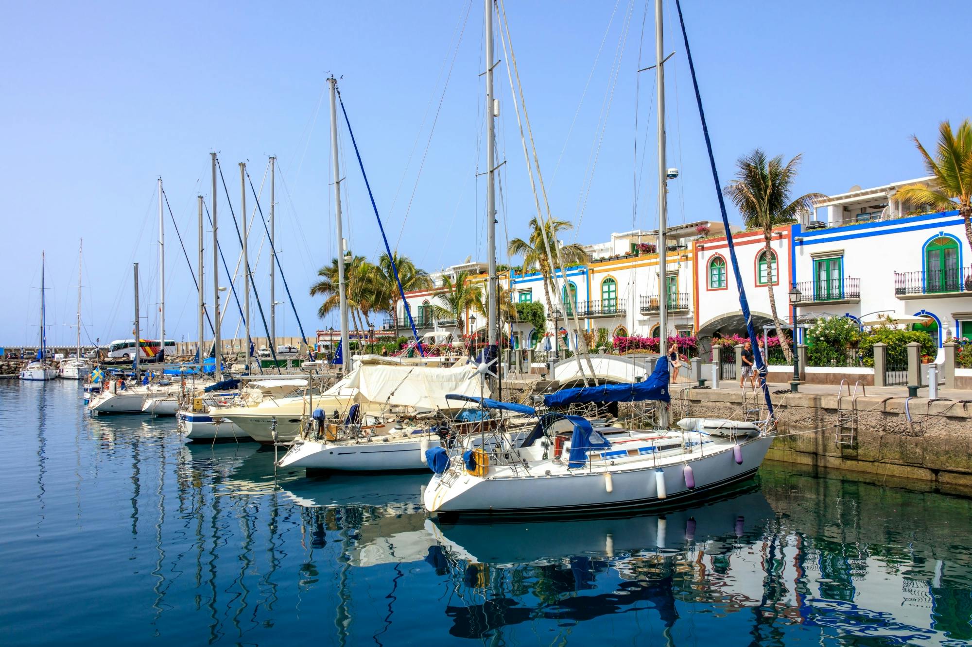 Market day in Puerto de Mogán