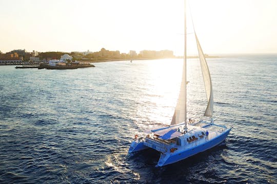 Rhodes Bay Sunset Catamaran Cruise