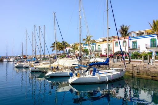 Market day in Puerto de Mogán