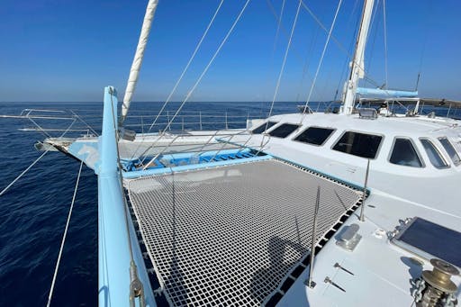 Rhodes Bay sunset catamaran cruise