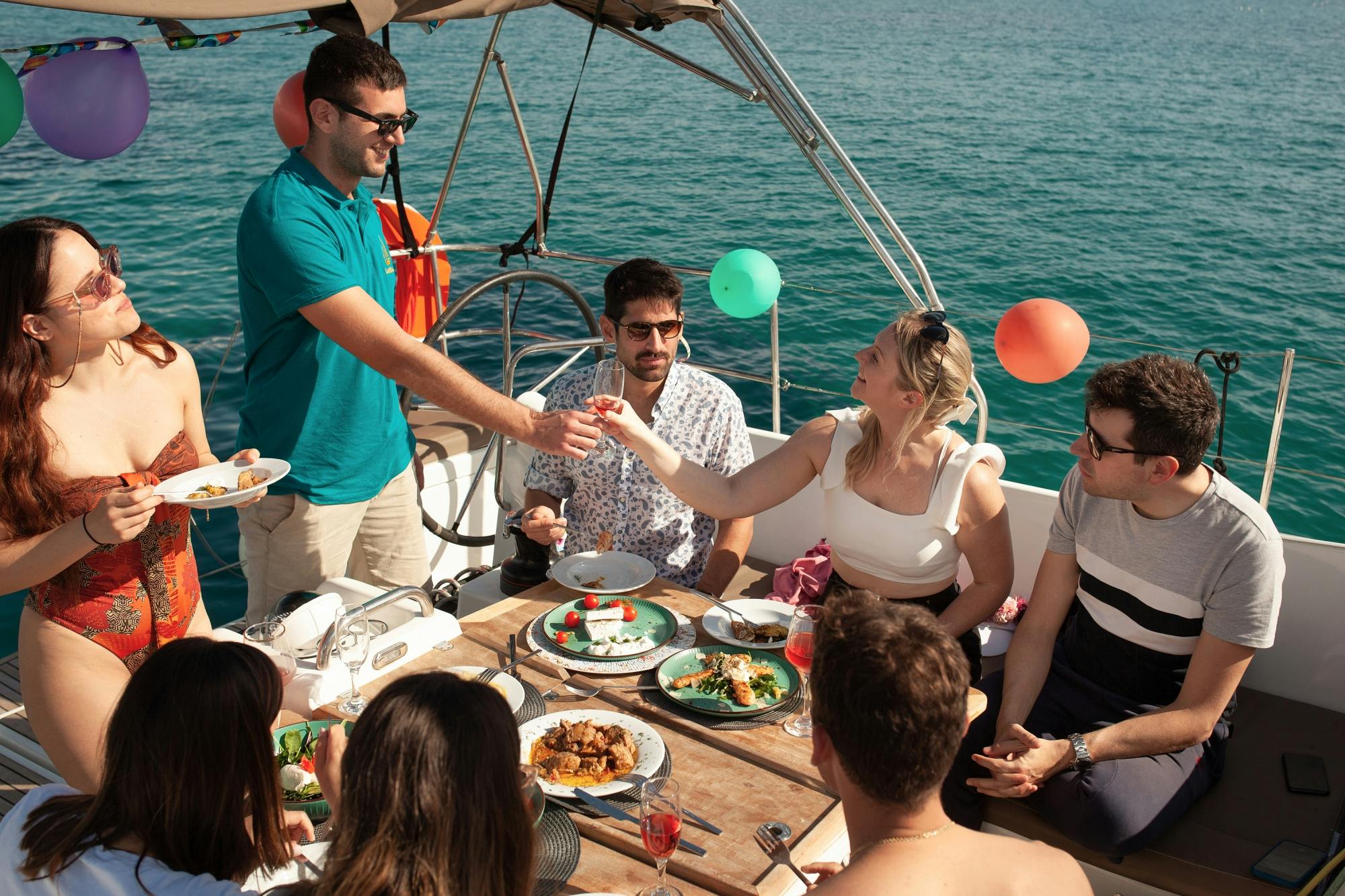 Athens Half-Day Sunset Sailing Cruise with Greek Meal