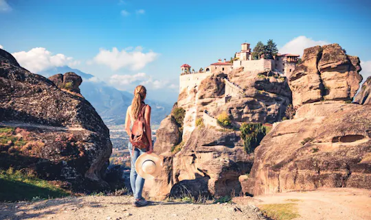 Passeio matinal maravilhoso de Meteora