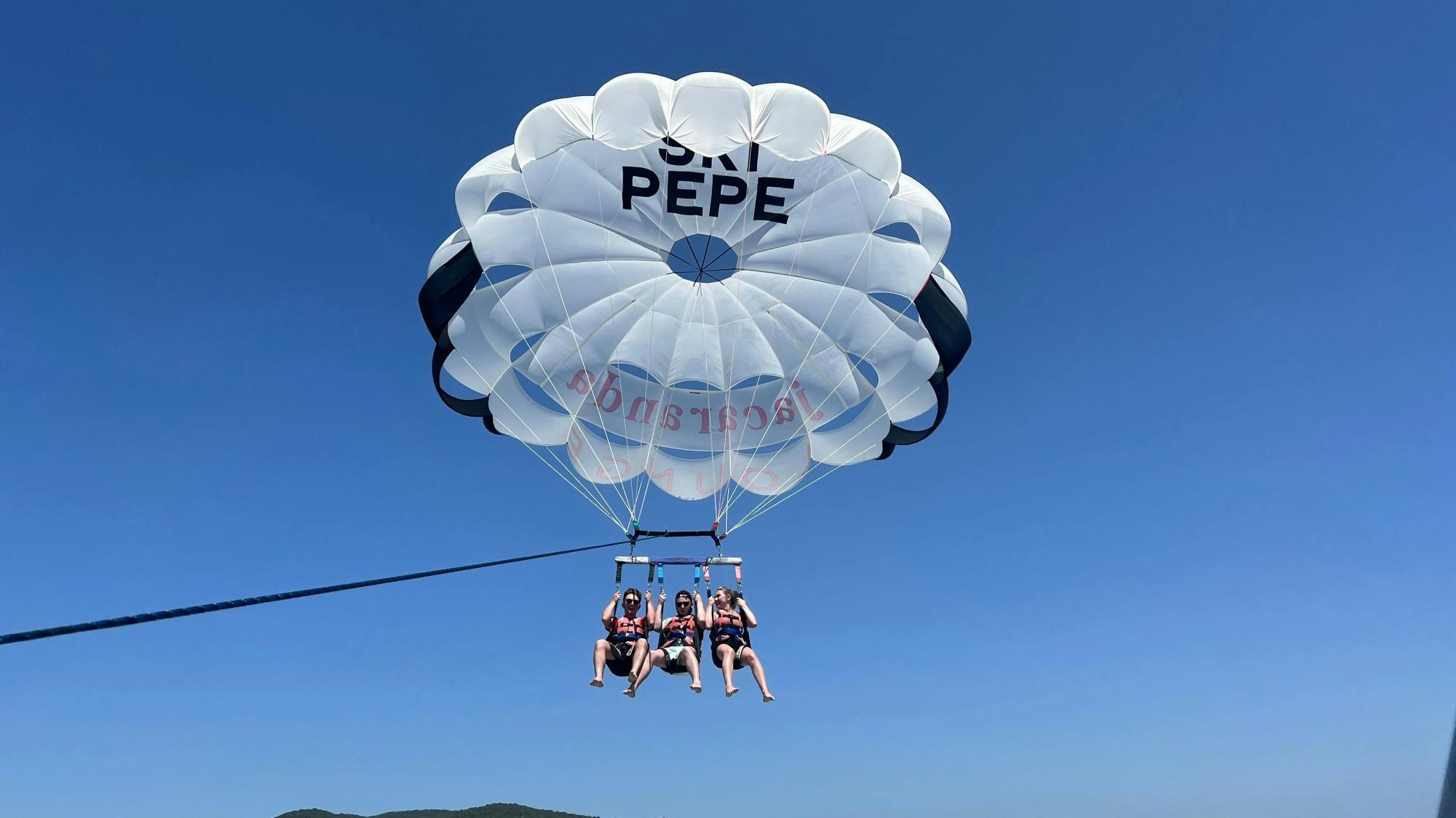 Es Cana Ski Pepe Parasailing Experience