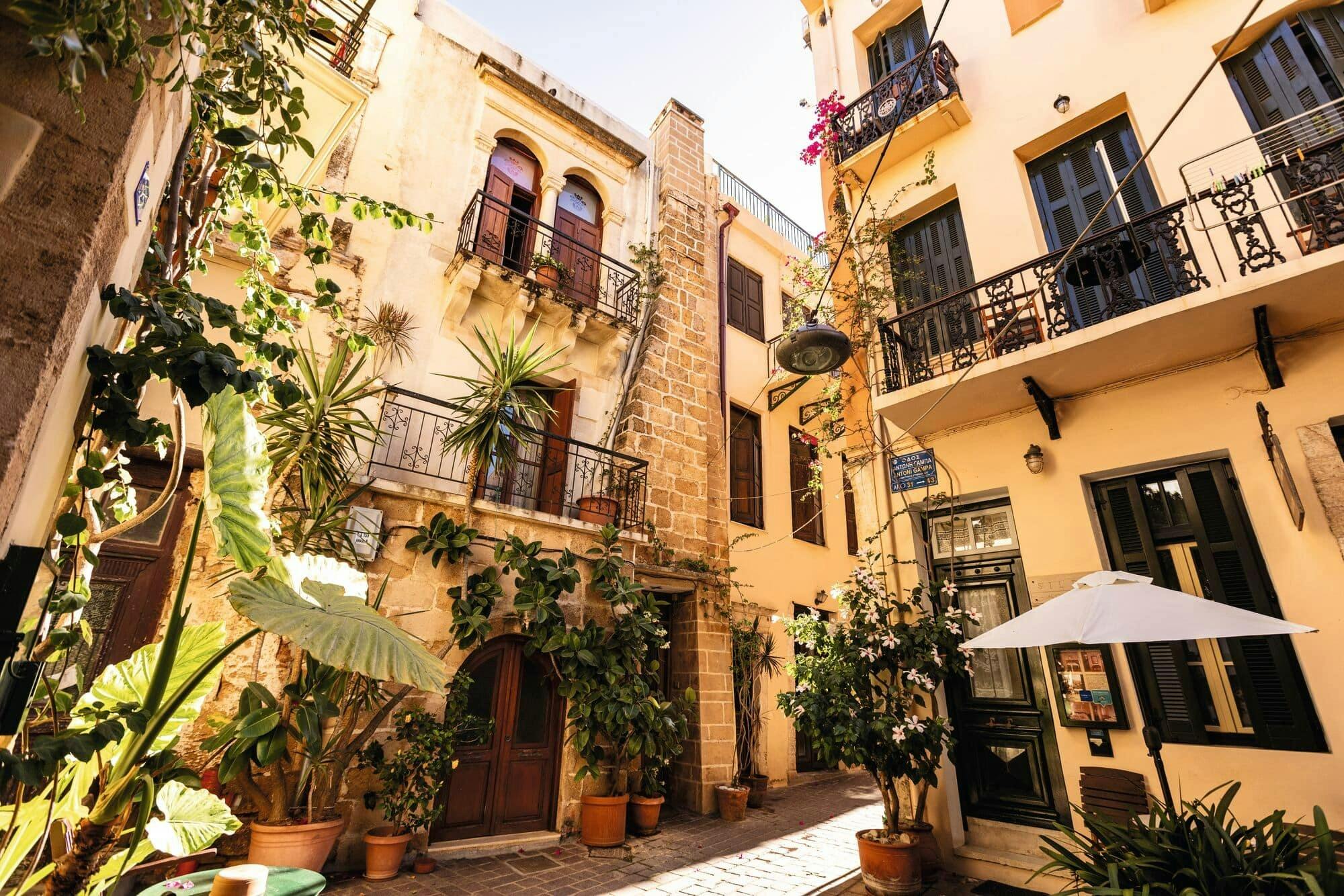 Chania City and Koumos Stone Village tour