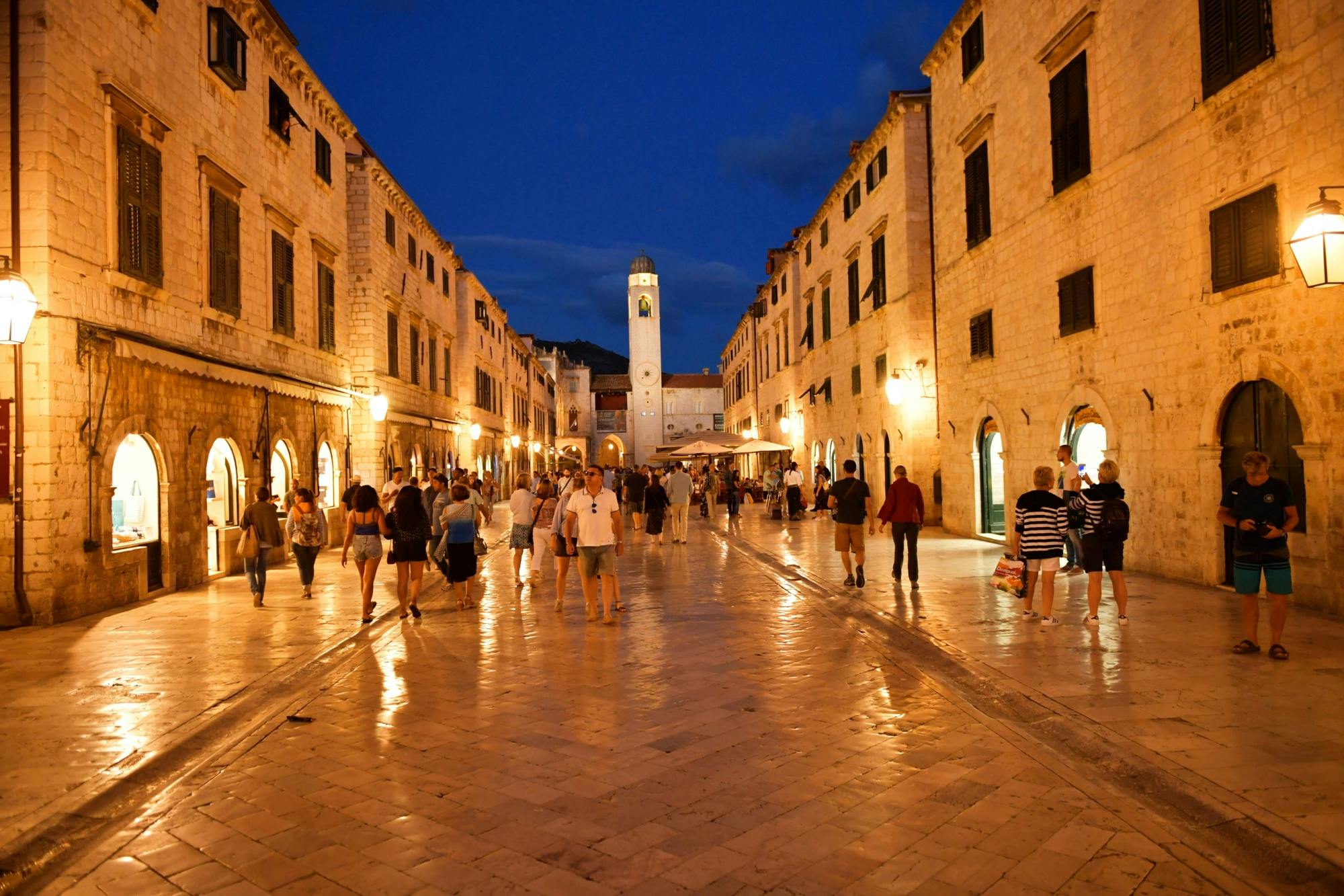 Sunset Cruise to Dubrovnik with Free Time in the City