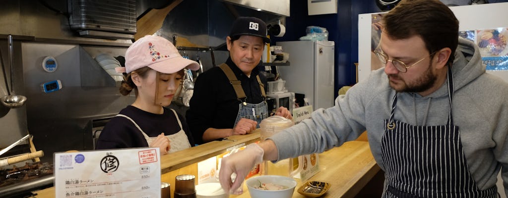 Professional Ramen-Making Class with Chef Shu in Osaka