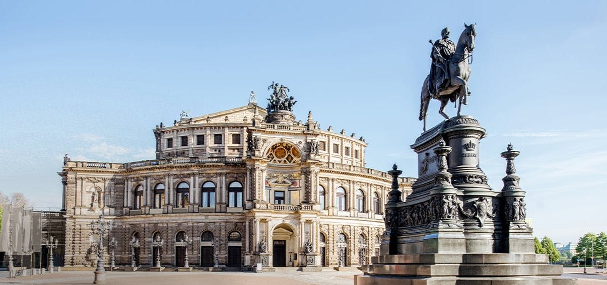 Tour guidato della Semperoper di Dresda