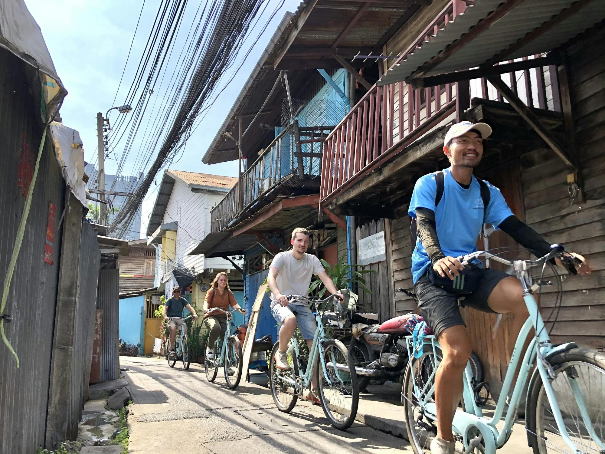 Backstreets en hidden gems fietstocht in Bangkok