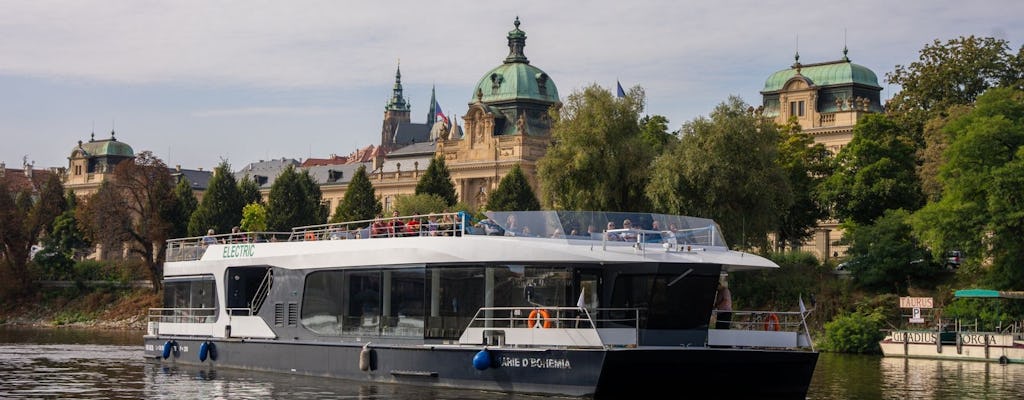1-times bådrundfart i Prag