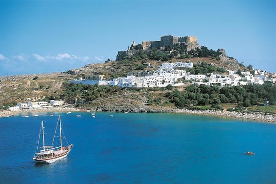 Lindos by Boat from Kolymbia Ticket