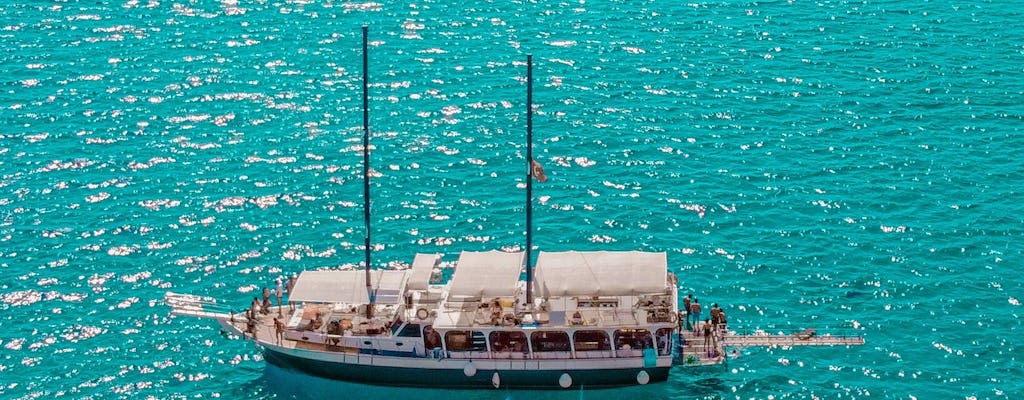 Sunset boat cruise to Sulu Island from Adrasan Bay with dinner