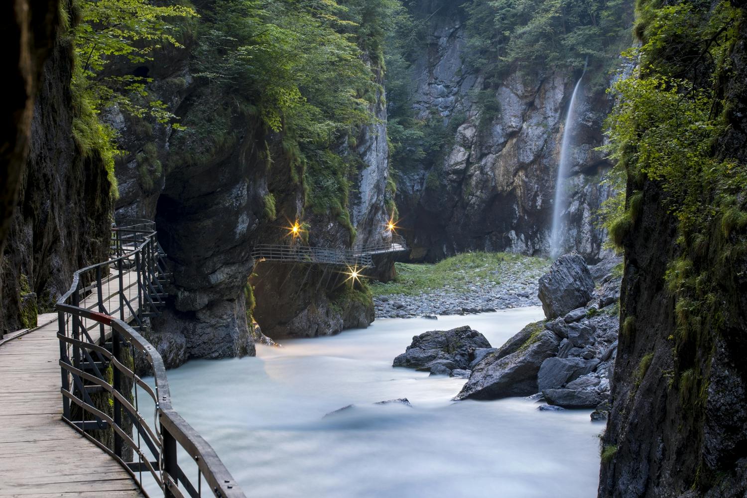 Billet d'entrée aux gorges de l'Aar