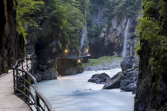 Bilhete de entrada para o desfiladeiro de Aare