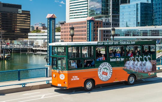 1- oder 2-tägige Hop-On/Hop-Off-Trolleytour durch Boston