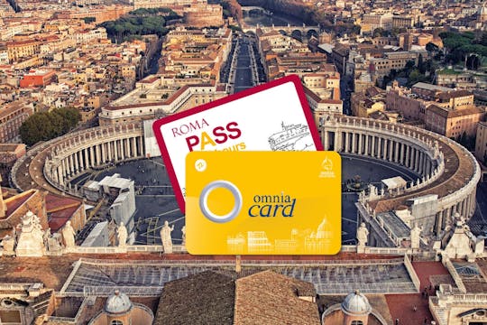 Tarjeta turística OMNIA Vatican y Roma Pass de 72 horas con transporte