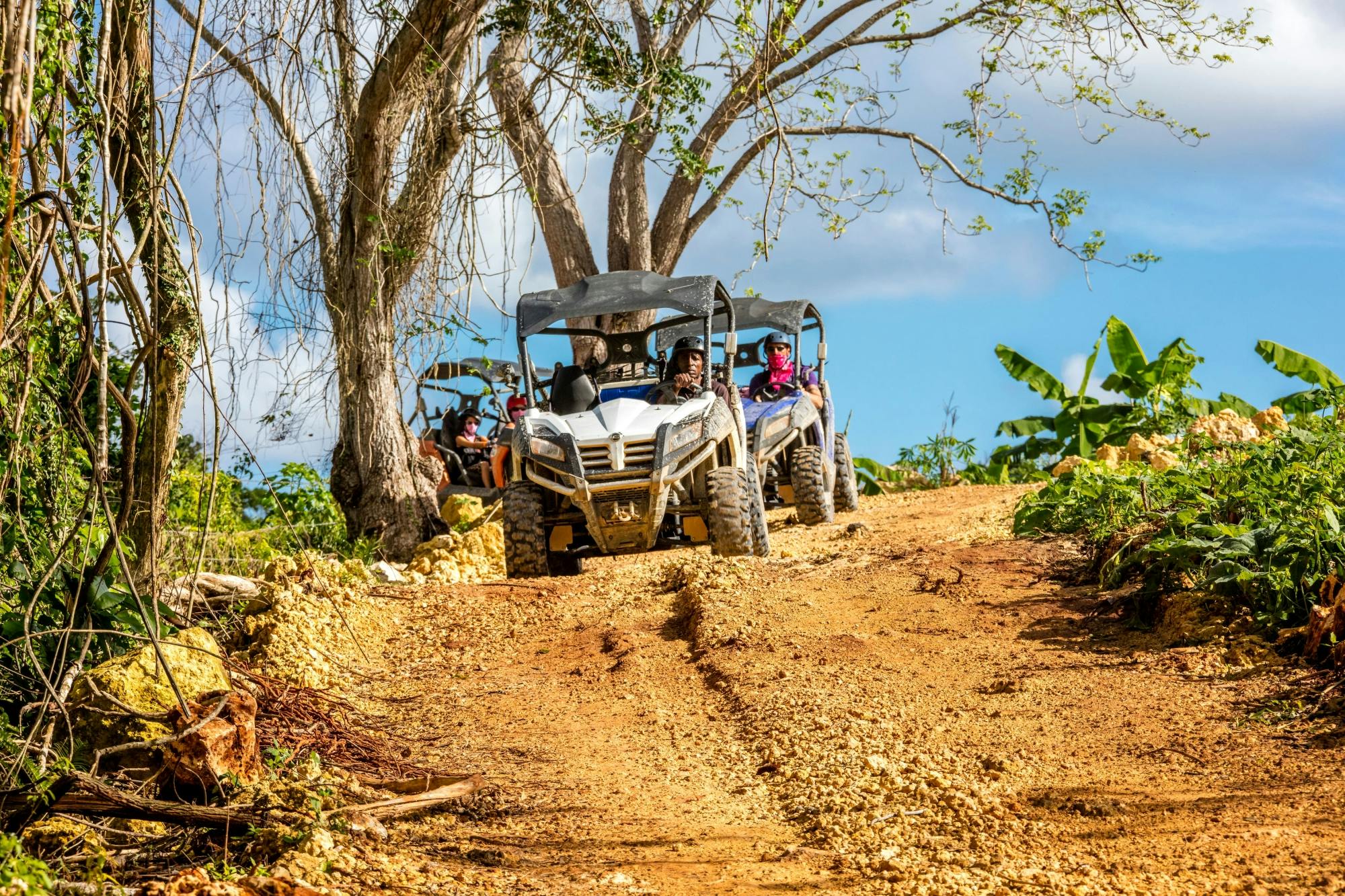 Quad-biking, ziplining and cenote swimming at Domitai Park