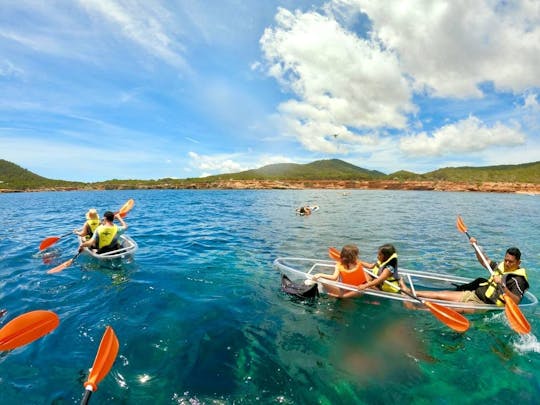 Kayak trasparente e Sup Tour Ibiza