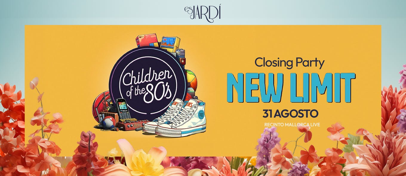 Eintrittskarten für die Children’s of the 80´s Abschlussparty 2024