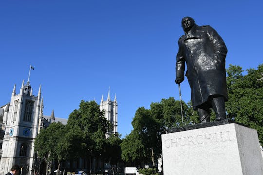 Tour privado en taxi turístico por Londres y salas de guerra de Churchill