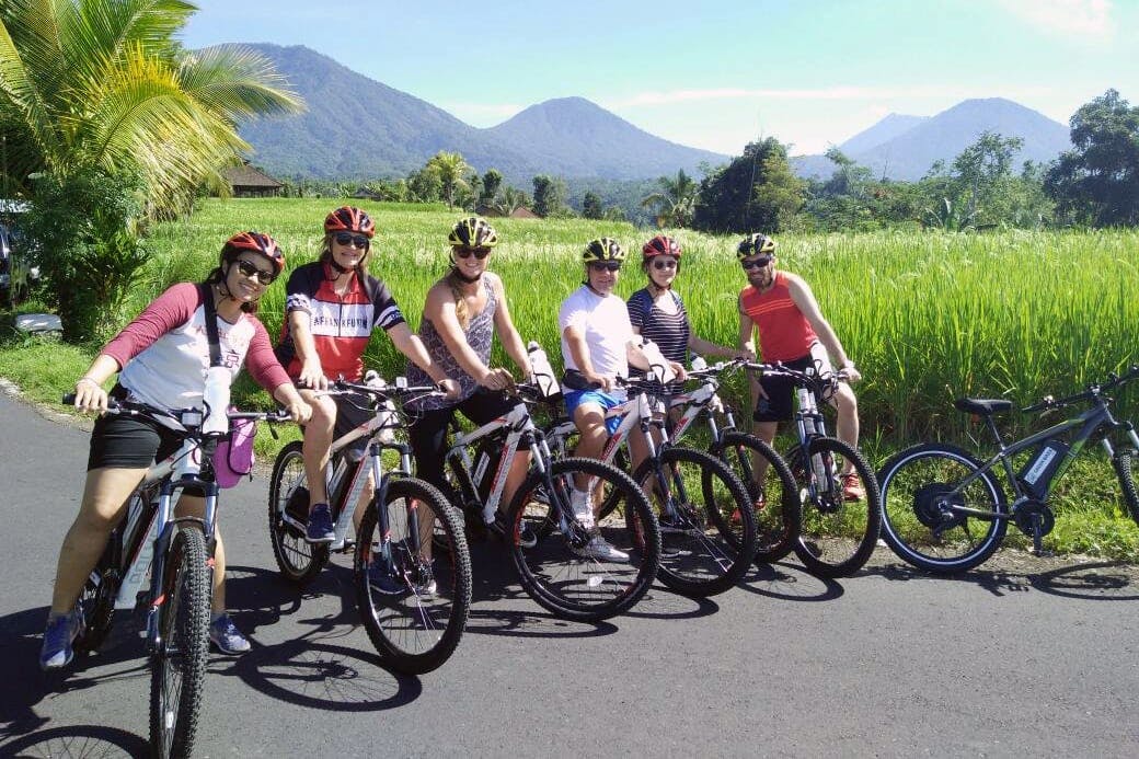 Tour in bicicletta elettrica di Jatiluwih