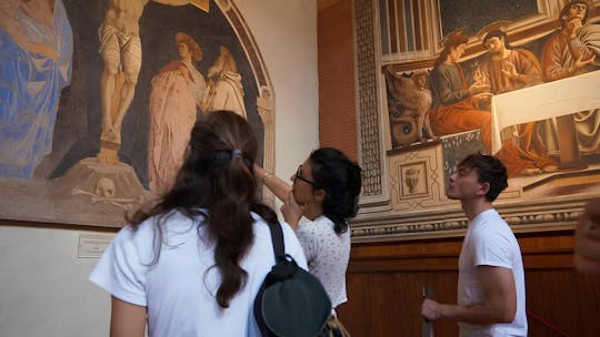 Hidden Gems in Florence and Live Painting with Licensed Guide