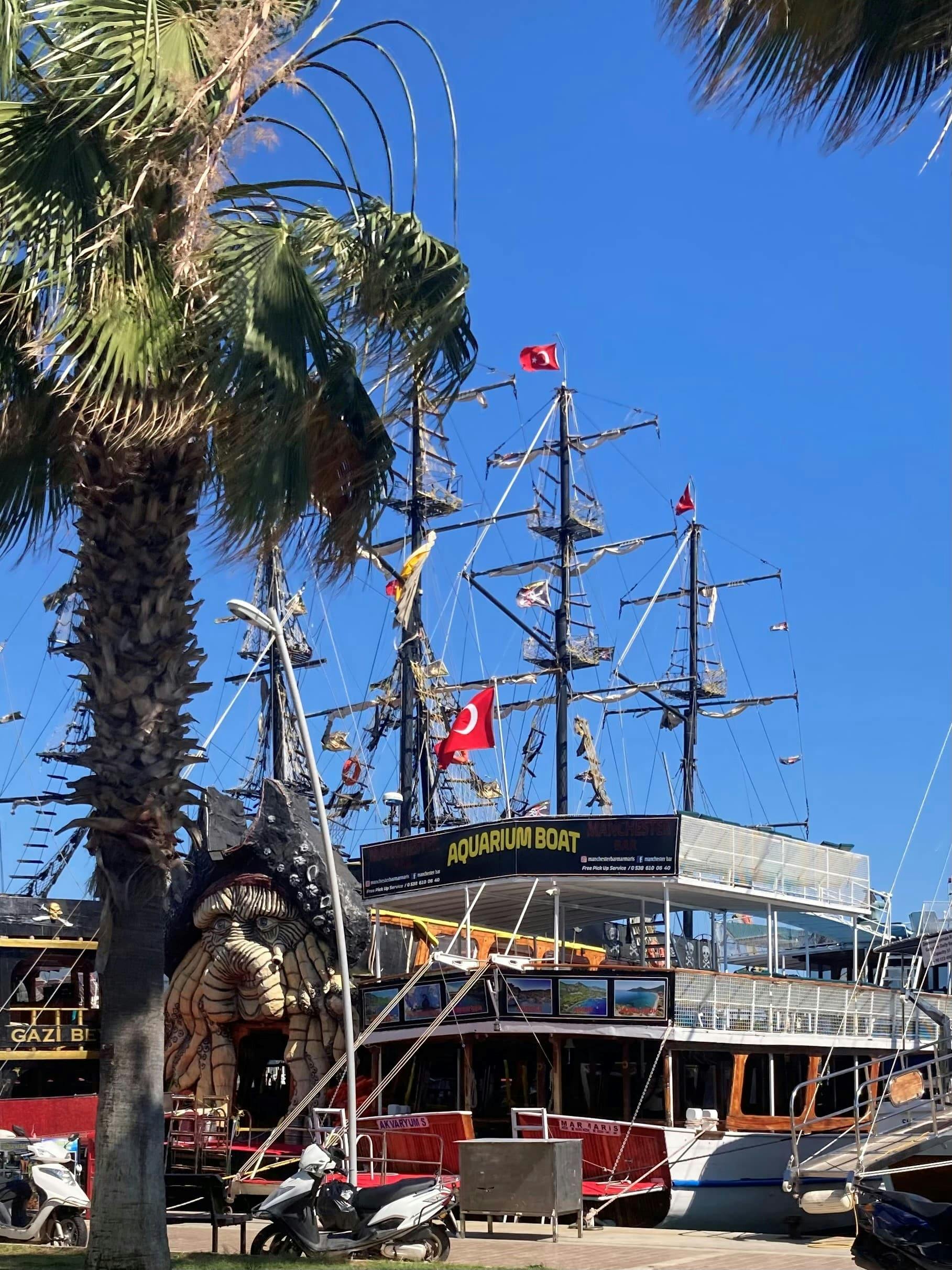 Crucero en barco por Marmaris