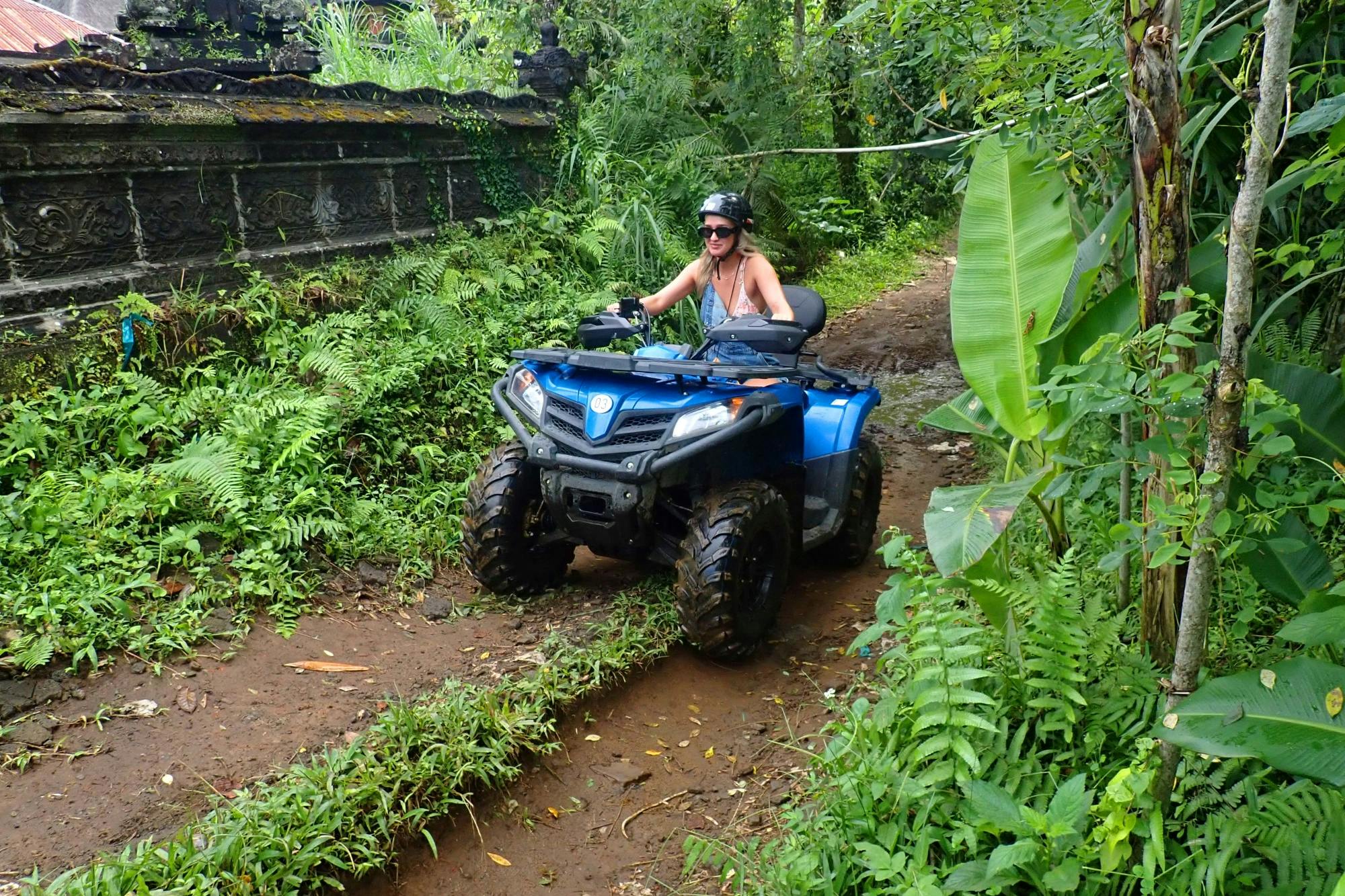 Bali Quad Bike Discovery & Canyon Tubing Combo Tour