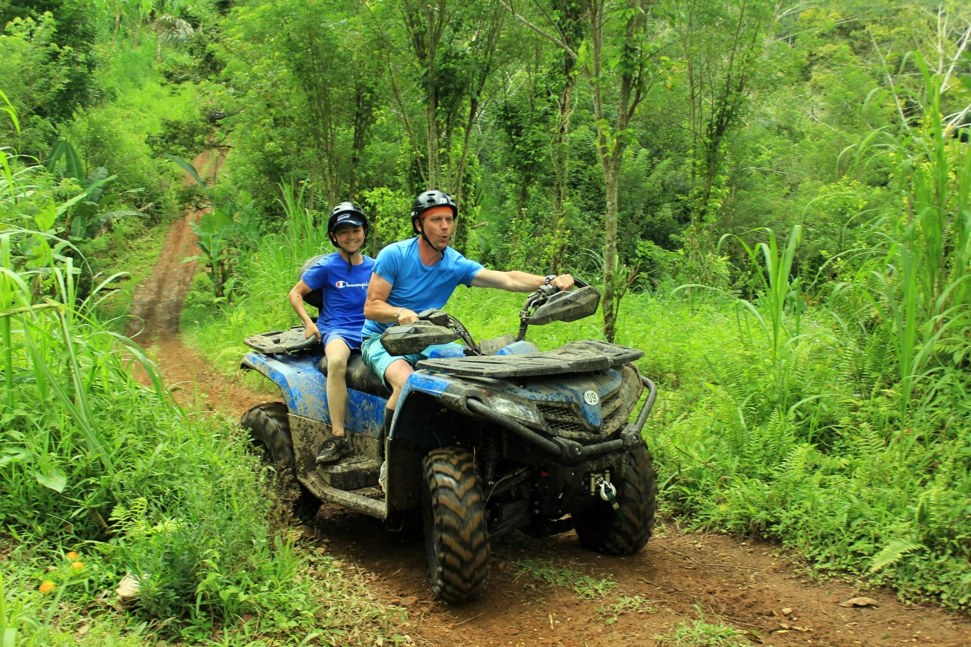 Bali Quad Bike Discovery & Canyon Tubing Combo Tour