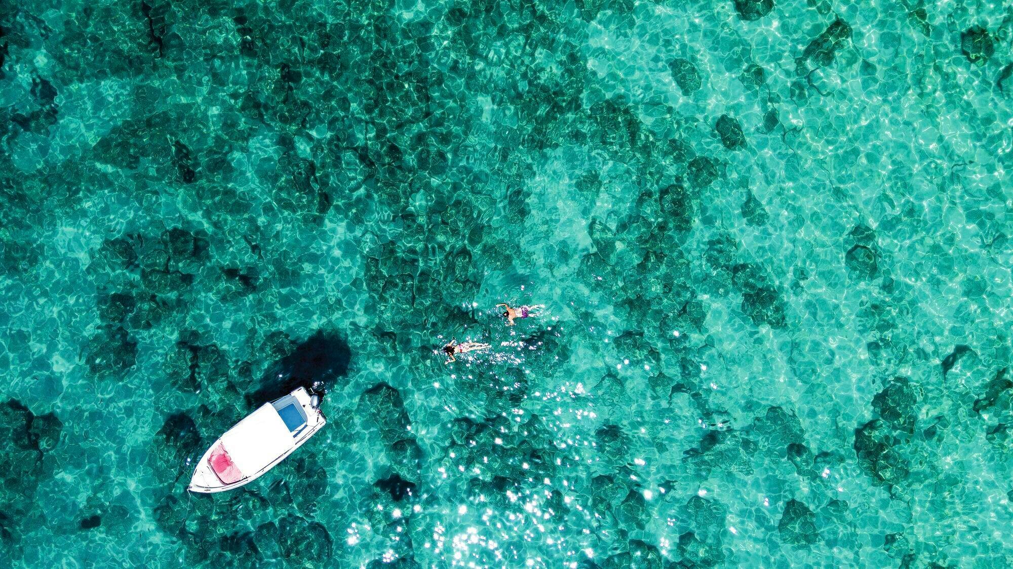 Croisière d'une demi-journée à Pserimos et au Lagon Bleu