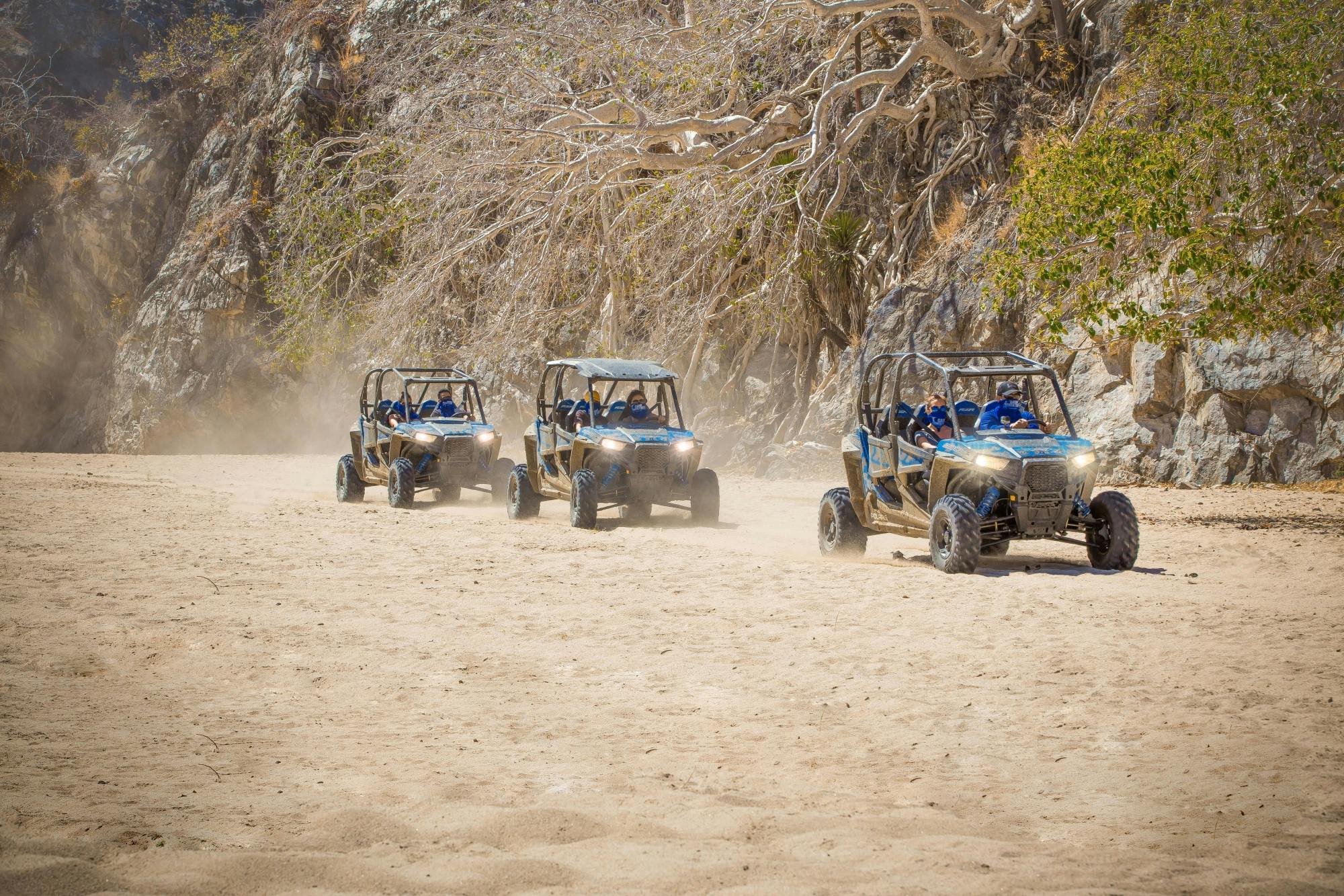 Połączenie przejażdżki na wielbłądzie i off-roadowej przygody UTV