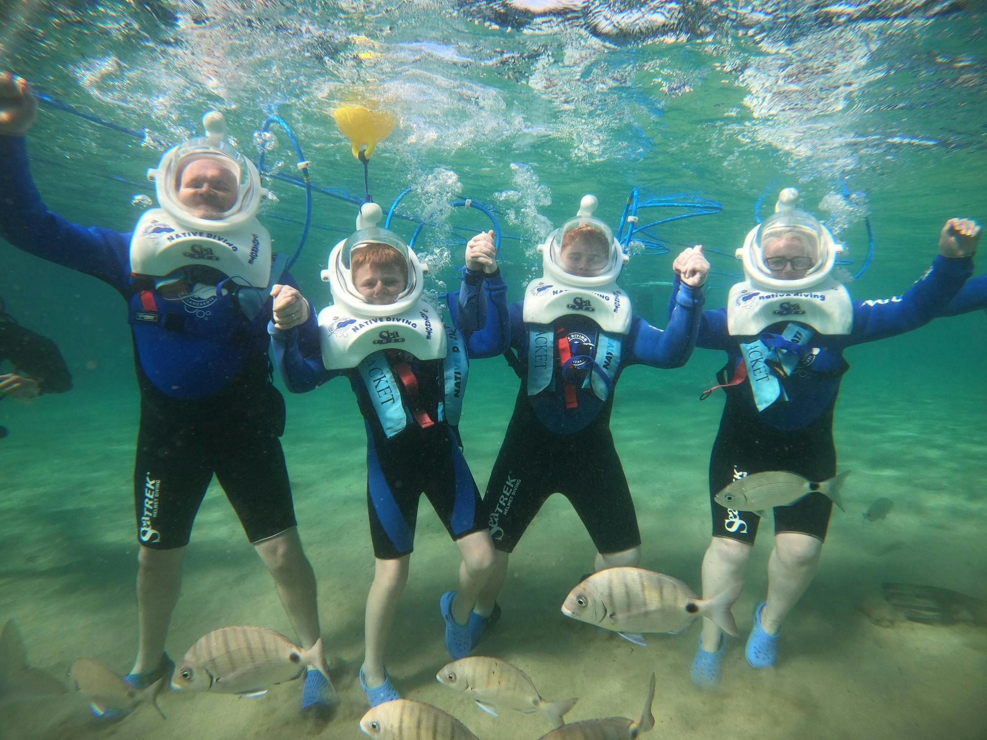 Lanzarote Sea Trek Dive Experience