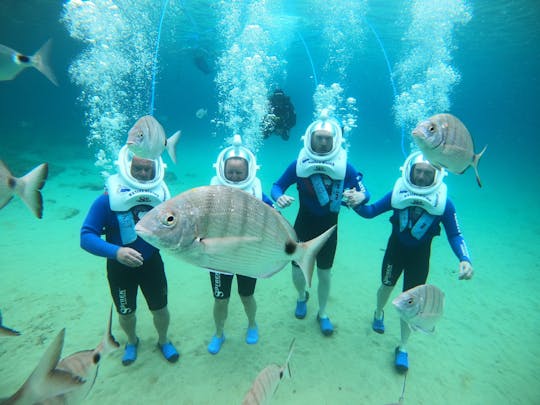 Experiência de mergulho em Lanzarote Sea Trek