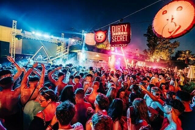 Scene Zante Dirty Little Secret party