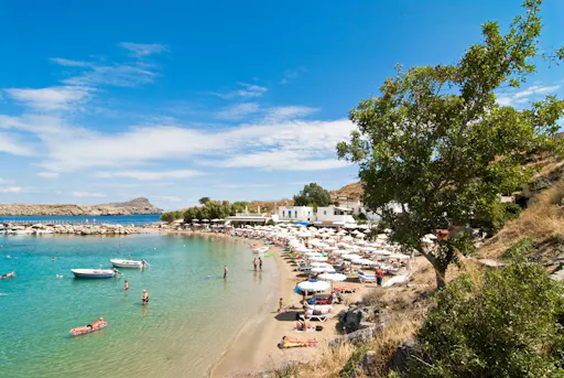 Lindos by Boat from Kolymbia Ticket