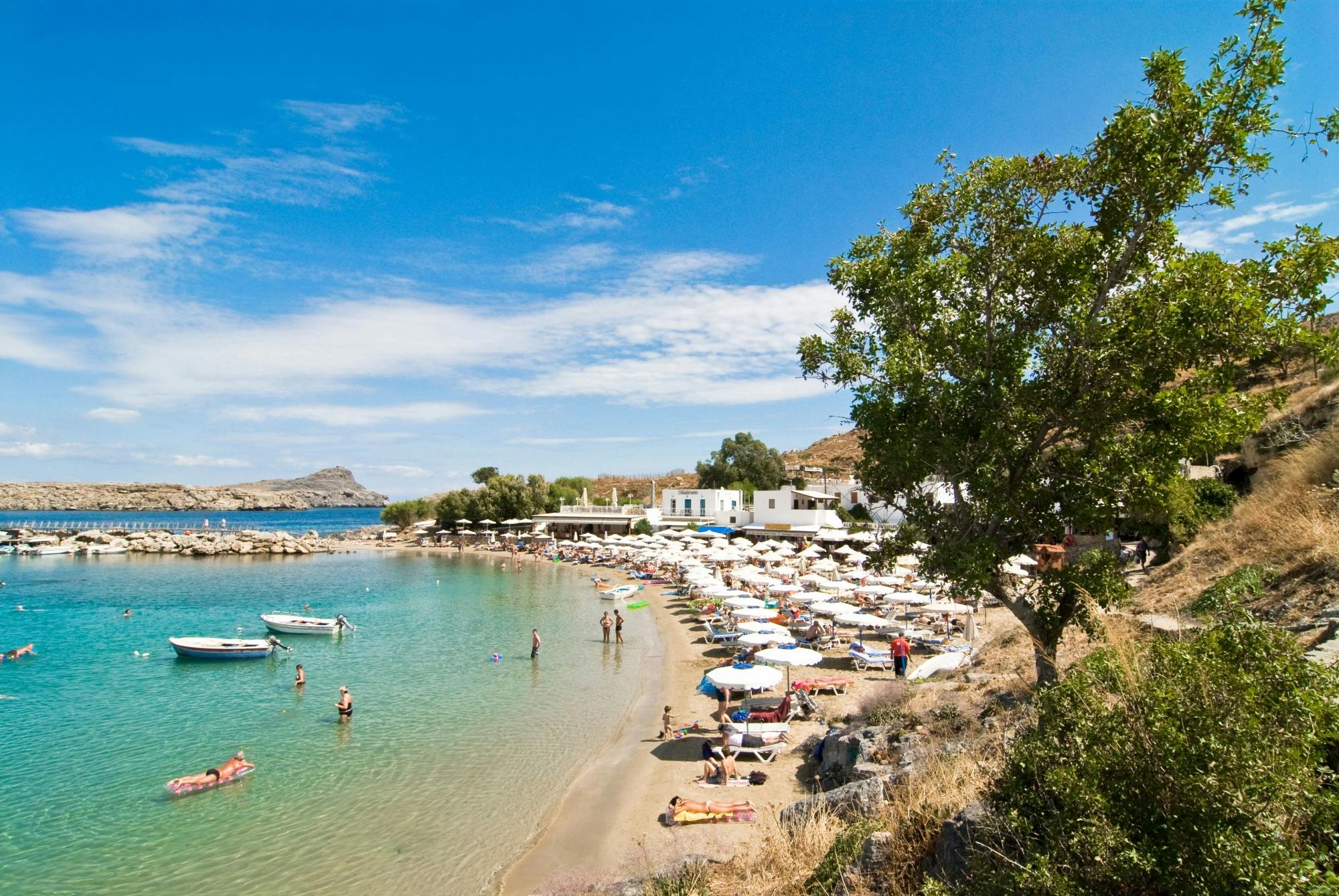 Lindos by Boat from Kolymbia Ticket