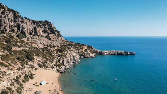 Transport till Tsambika-stranden