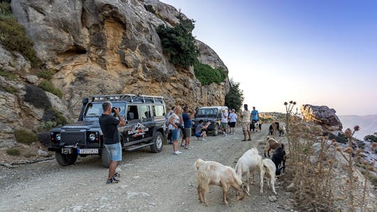 Southern Crete 4x4 tour with Sarakina Gorge visit