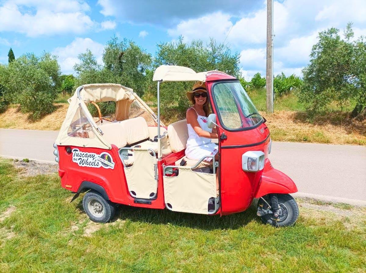 Chianti panoramische tuk-tuk tour met lunch
