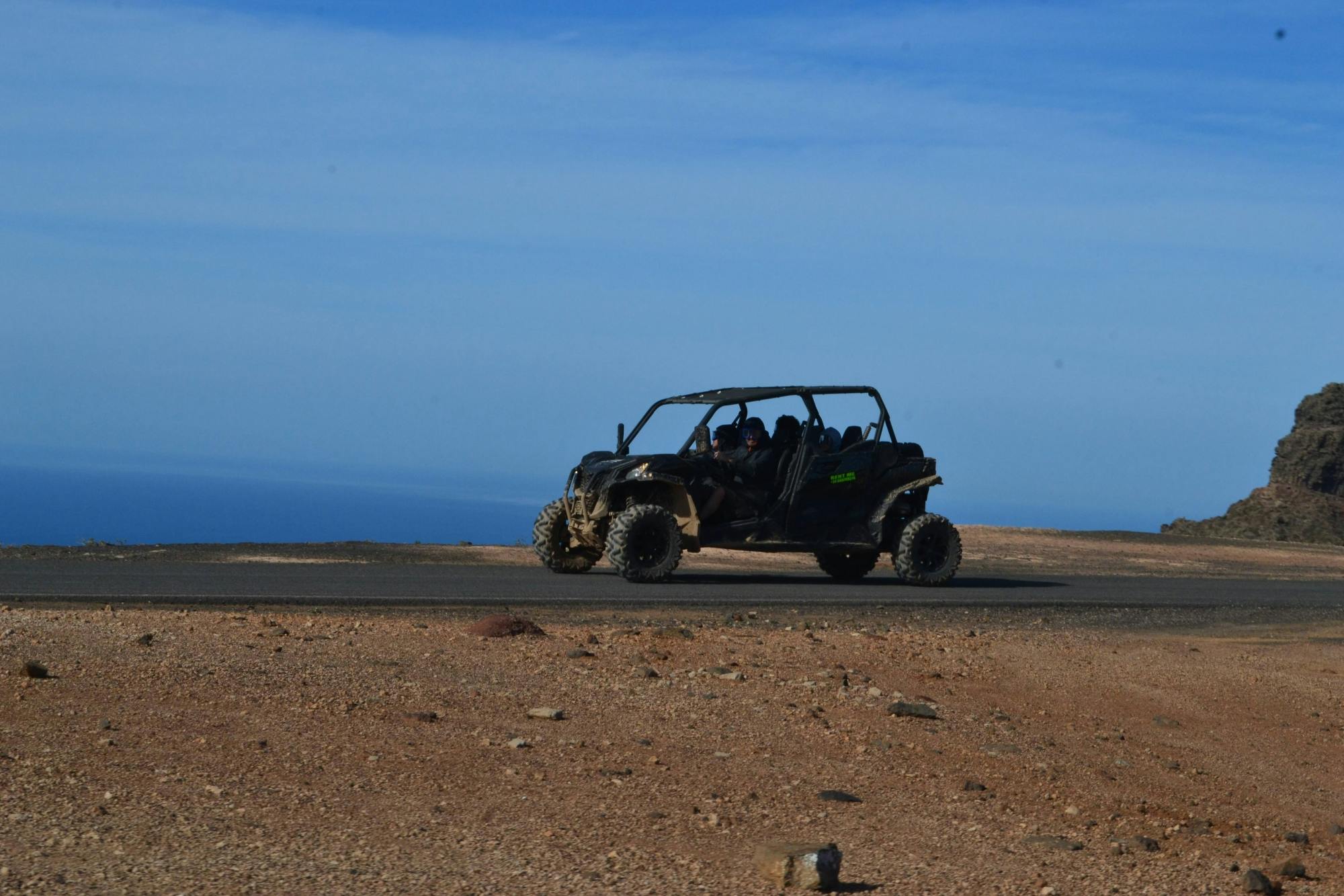 North Lanzarote mixed-terrain 4-seater buggy tour