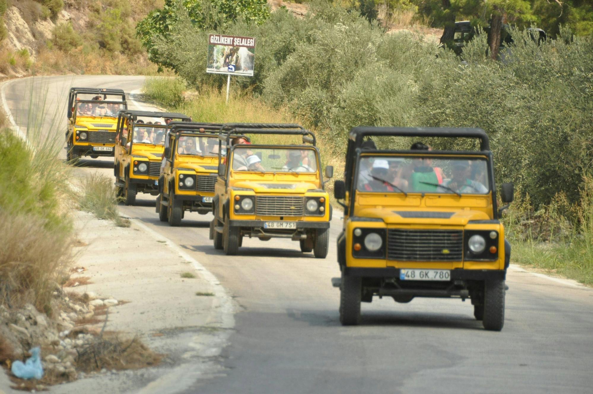 Fethiye 4x4 Safari Tour to Saklıkent Gorge & Gizlikent Waterfall